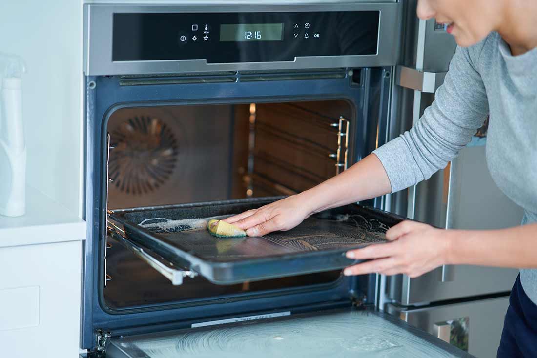 Clean the kitchen equipment